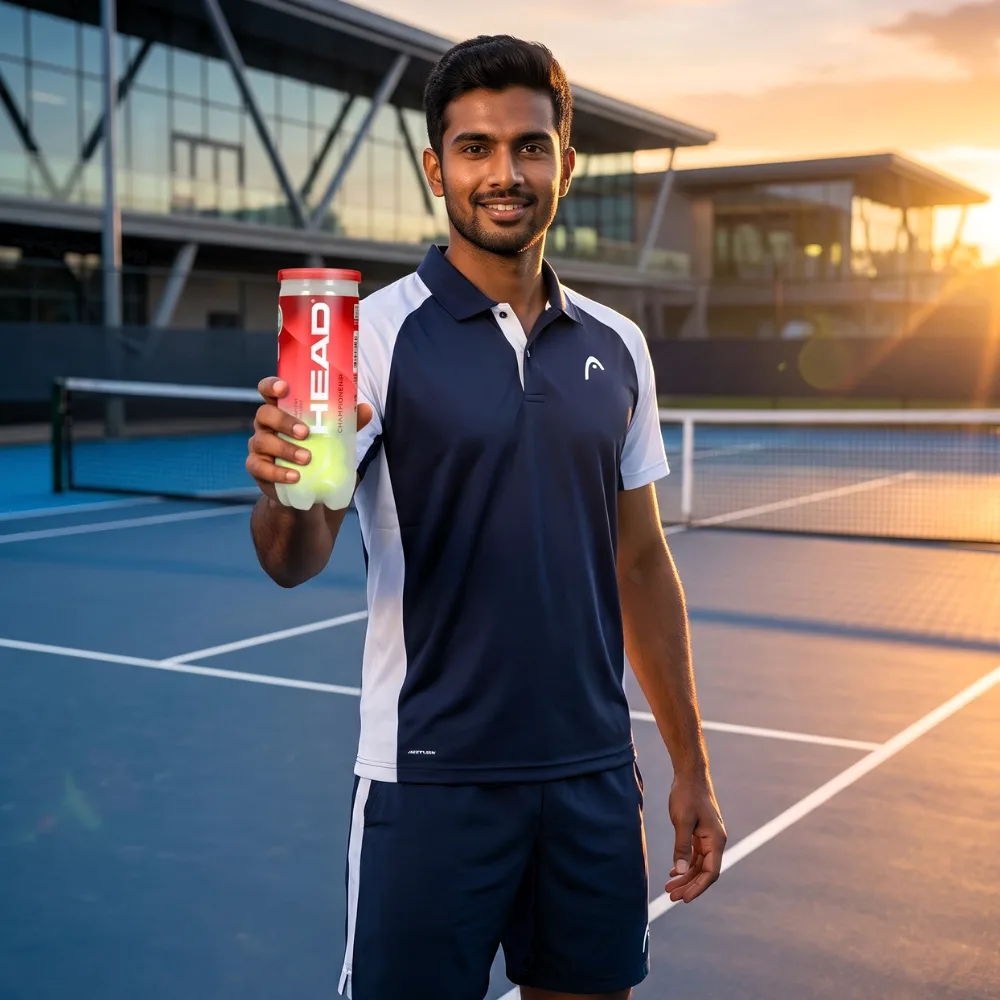 HEAD Championship All-Court Tennis Balls (Pack of 3 / Pressurized Can), photo 2